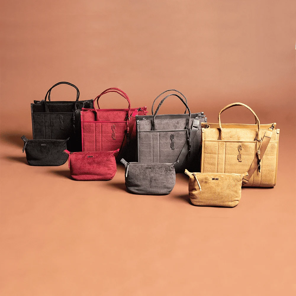 Bolsa Veludo Caramelo Alça Dupla - vista 8 de 8