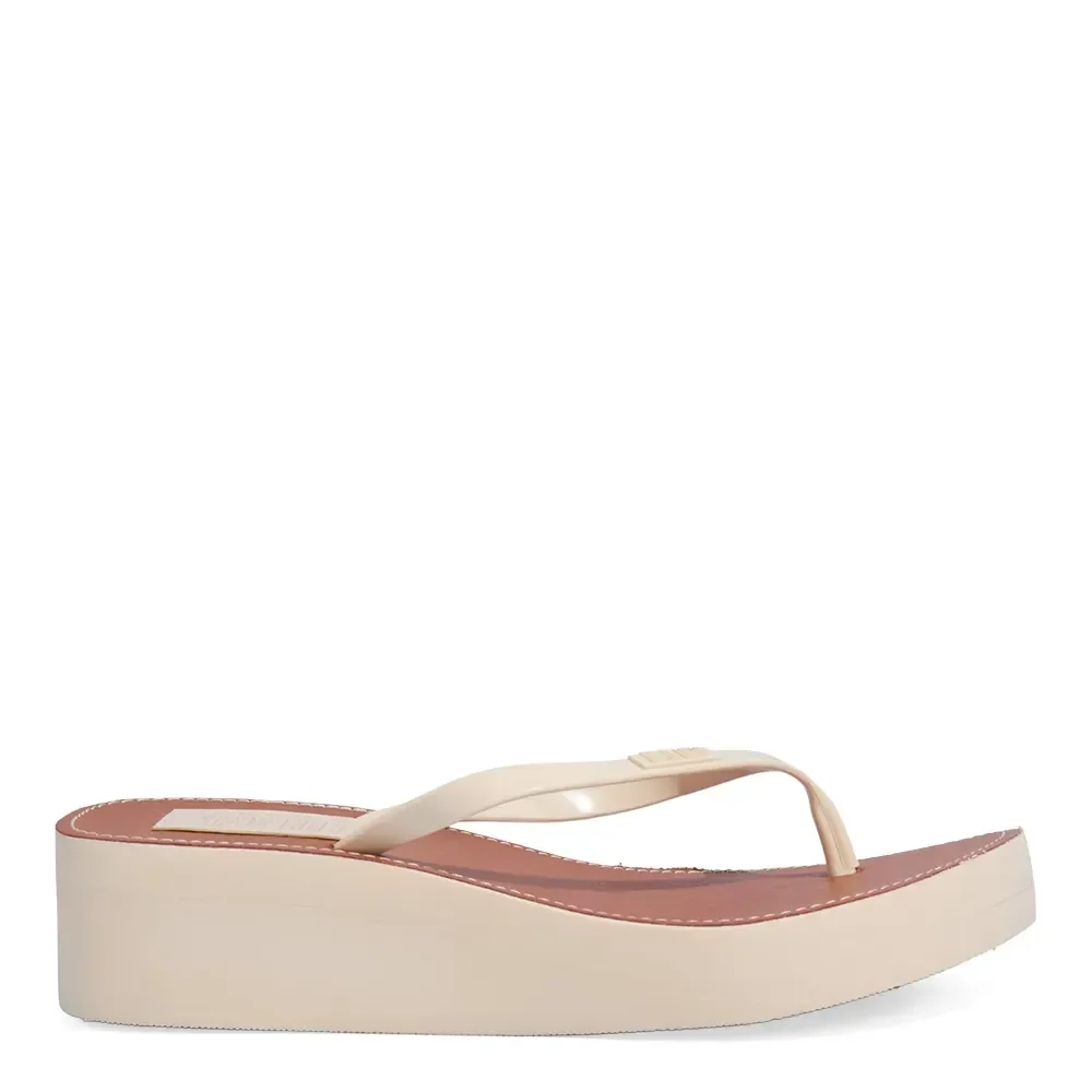 Chinelo Flatform Borracha Off White - vista 1 de 4