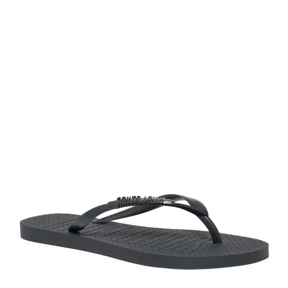 Chinelo Flip Flop Borracha Preto - vista 2 de 4