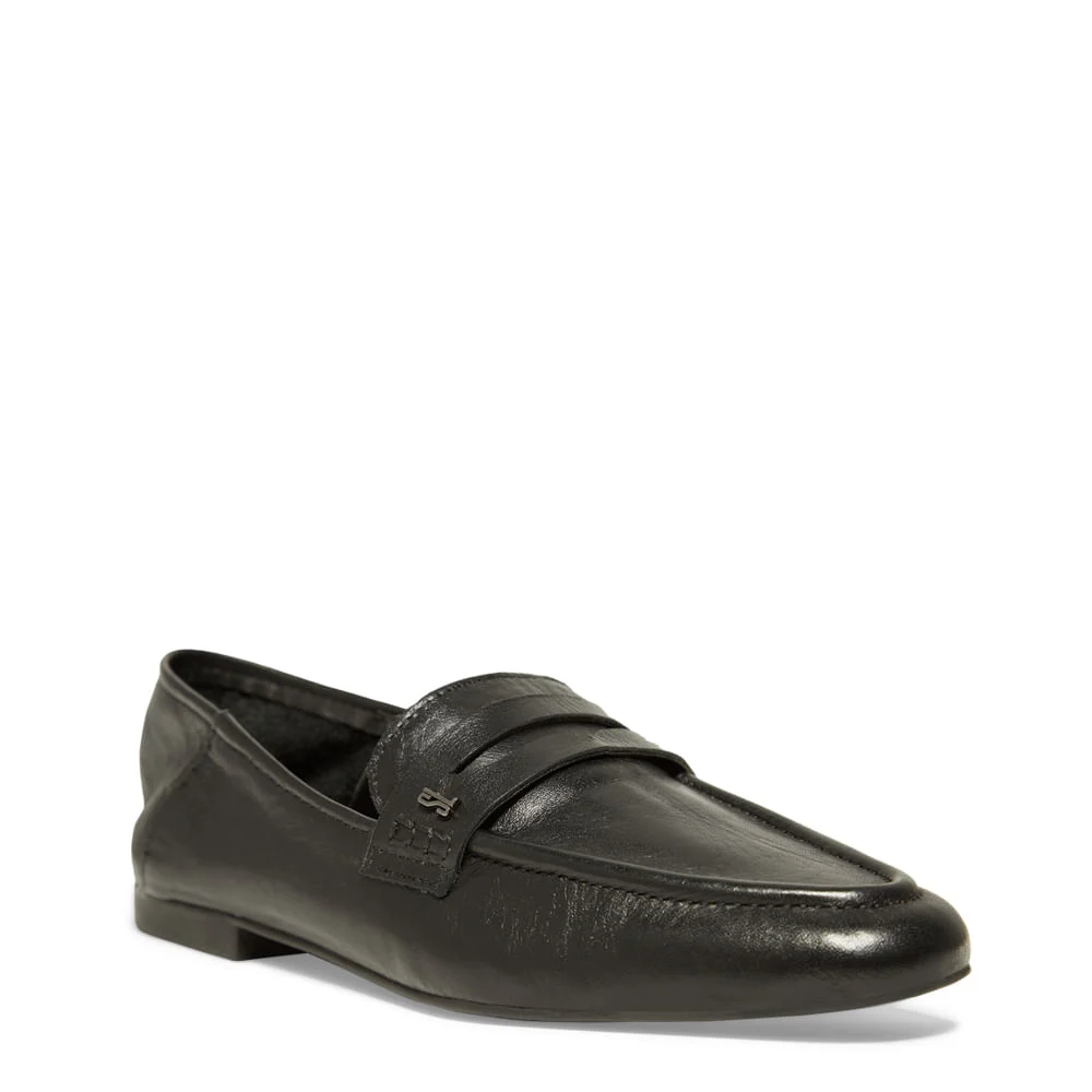 Mocassim Couro Nobre Soft Bico Redondo Preto - vista 2 de 4